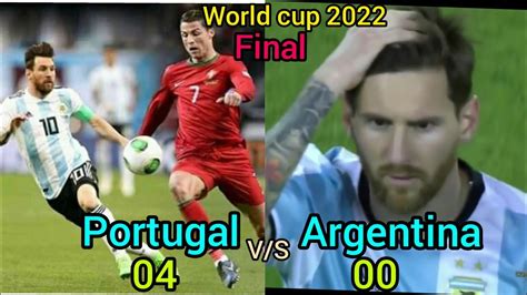 argentina vs portugal world cup 2022